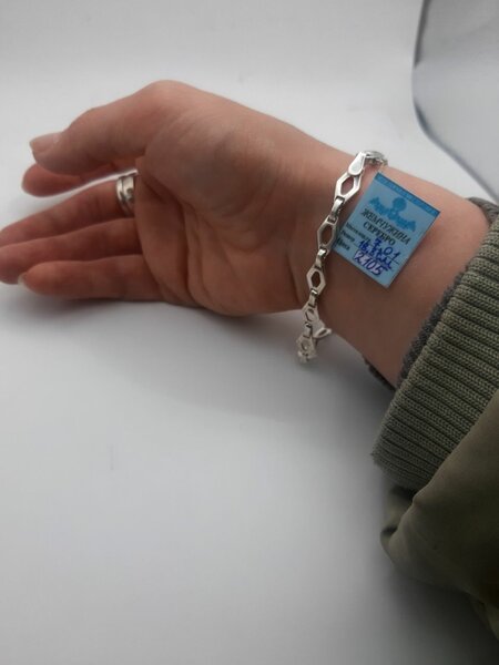 Серебренный браслет