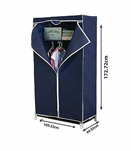 Single Door Foldable Wardrobe