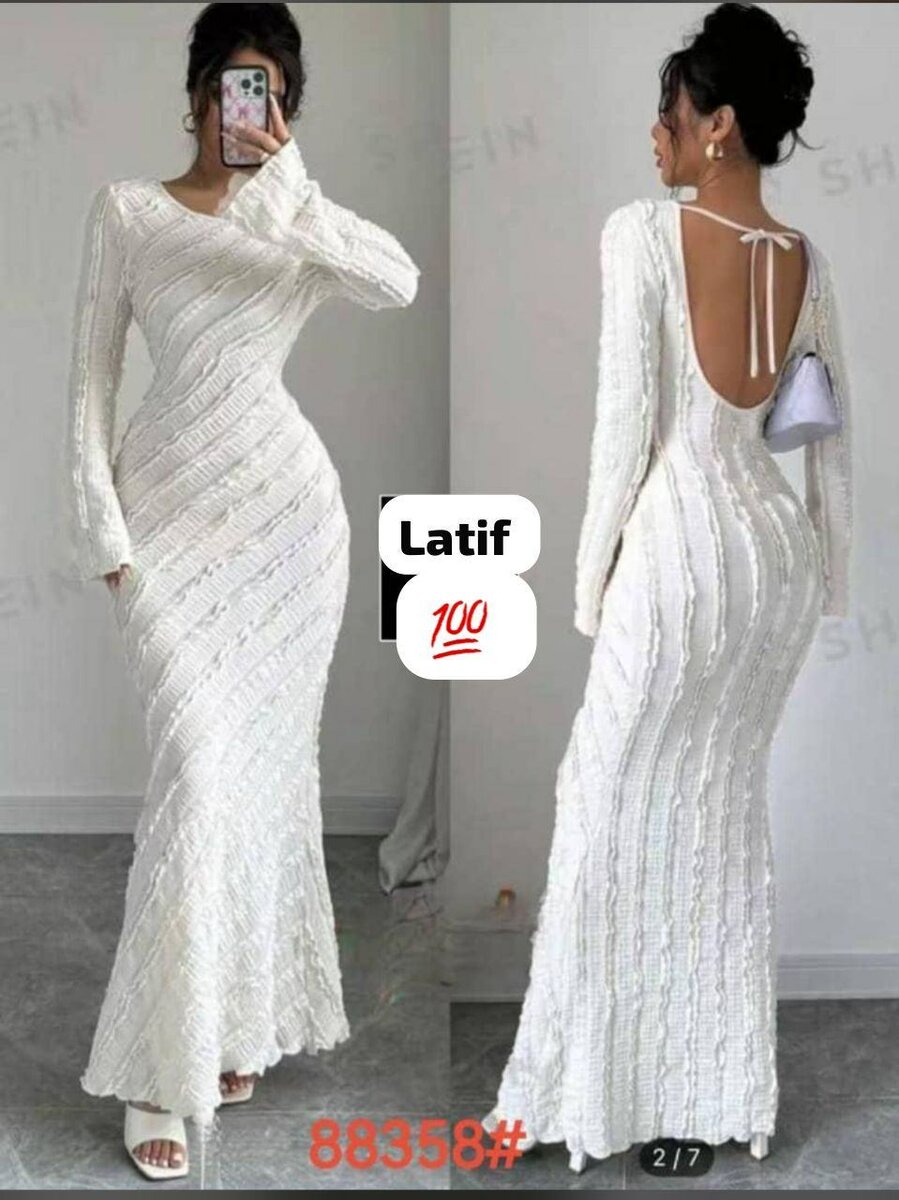 Robe Longue Évasée Élégante