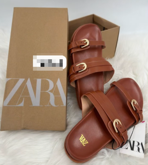 slippers zara