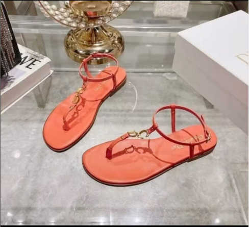 sandales oranges