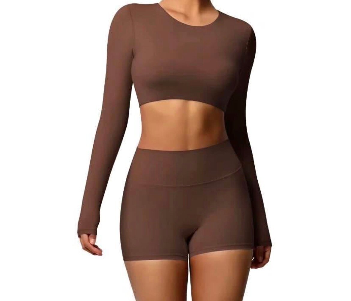 Ensemble sport femme taille haute