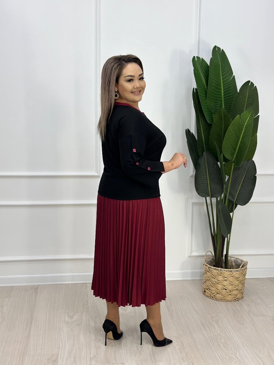 Женское платье для больших размеров