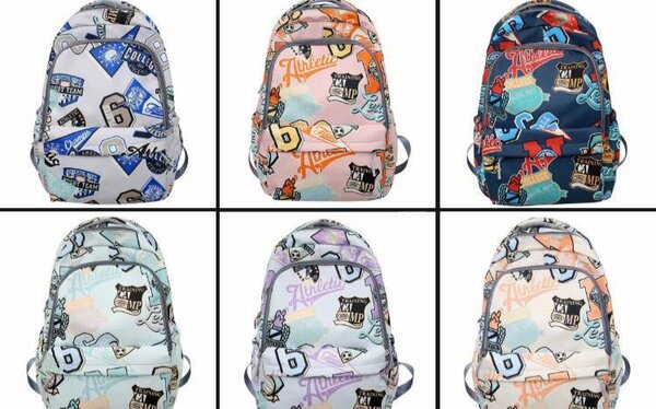 Sac à dos imprimé tendance