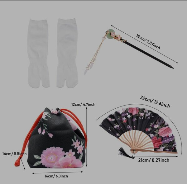 Ensemble cosplay kimono japon