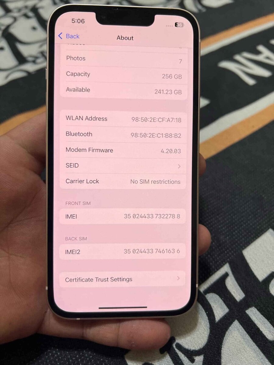 iPhone 13 simple 256GB Neuf