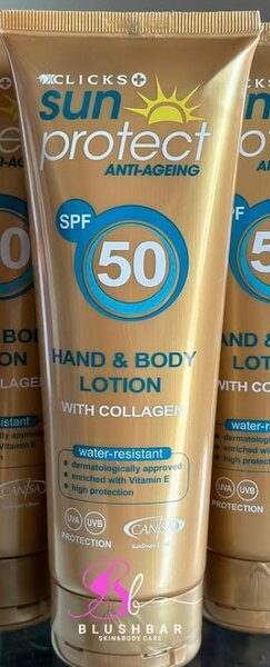 Clicks Sun Protect SPF 50 with collagen