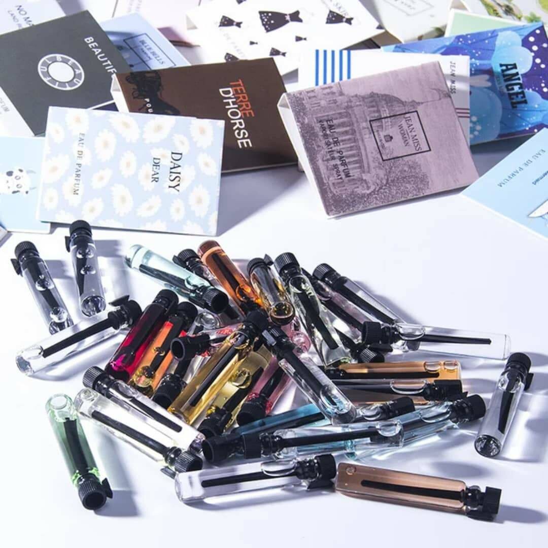 Échantillon de parfum de luxe