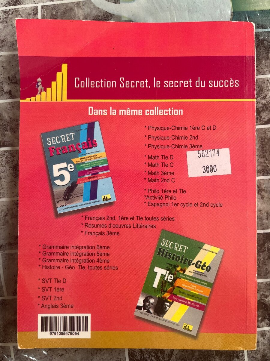 Mathématiques Terminale A