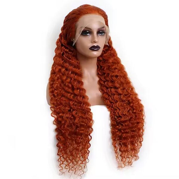 350 Ginger Colored Wigs Human
