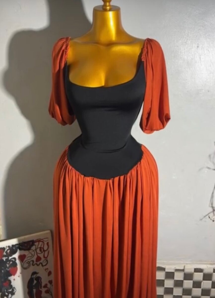 Robe élégante soirée femme