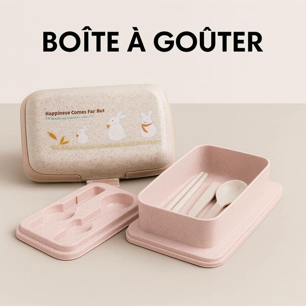 Boîte à goûter mignonne