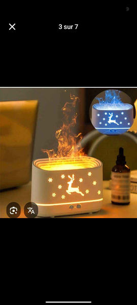 Diffuseur d'arômes LED humidificateur