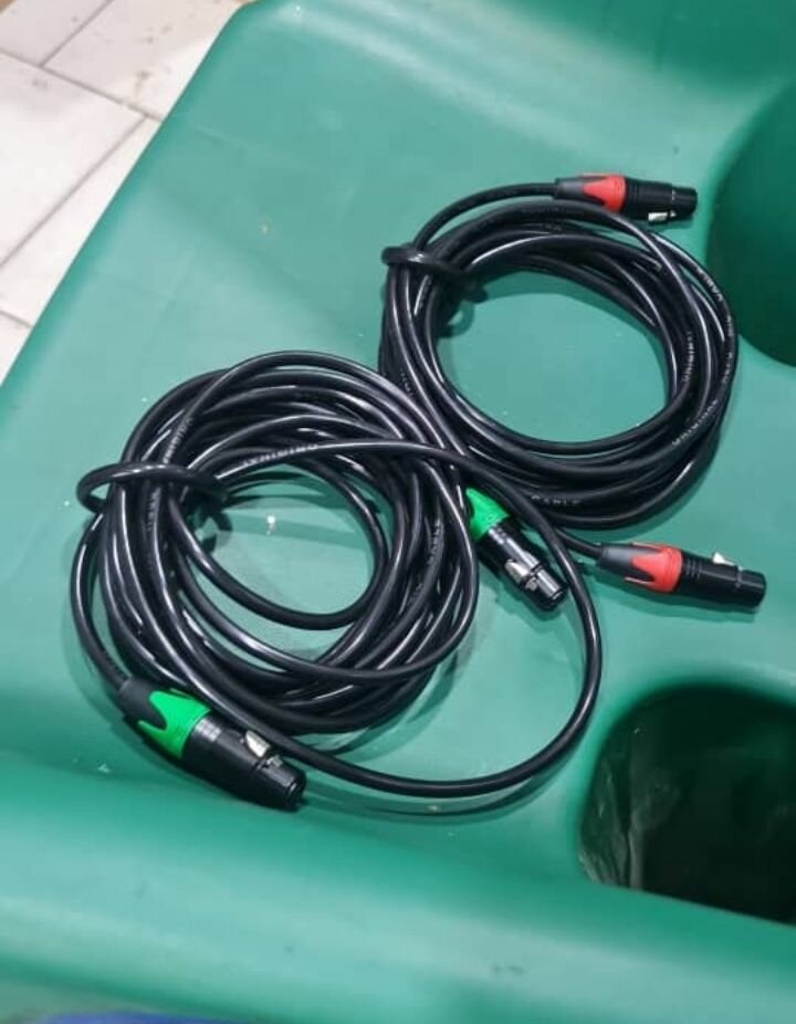 2 Cables JACK ou XLR