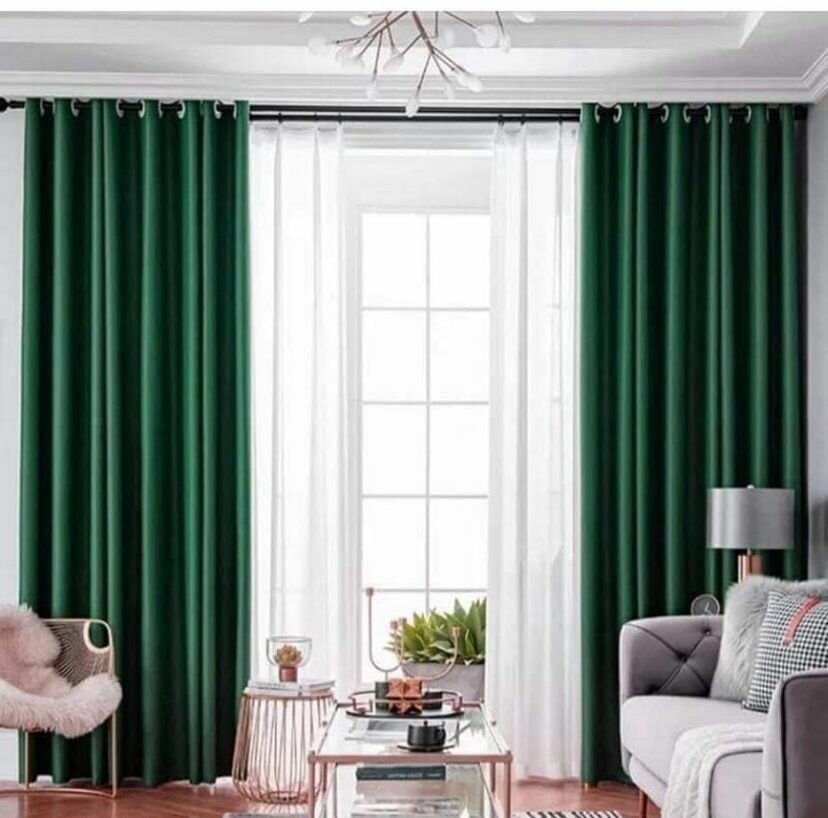 2 Rideaux bien ourds