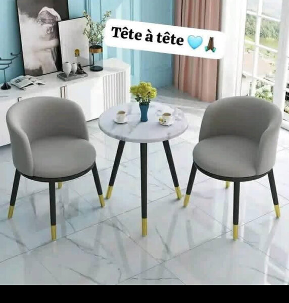 Ensemble de bistro moderne