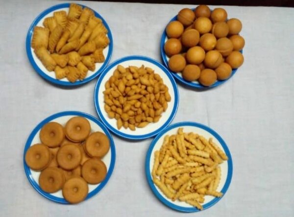 Lot de mignardises sucré.salé