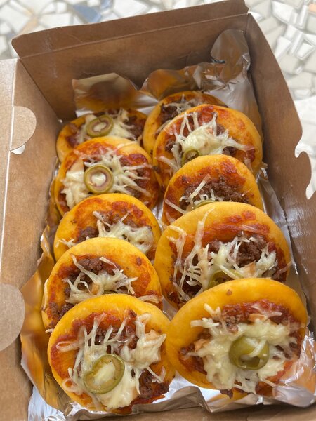 Mini pizzas gourmandes