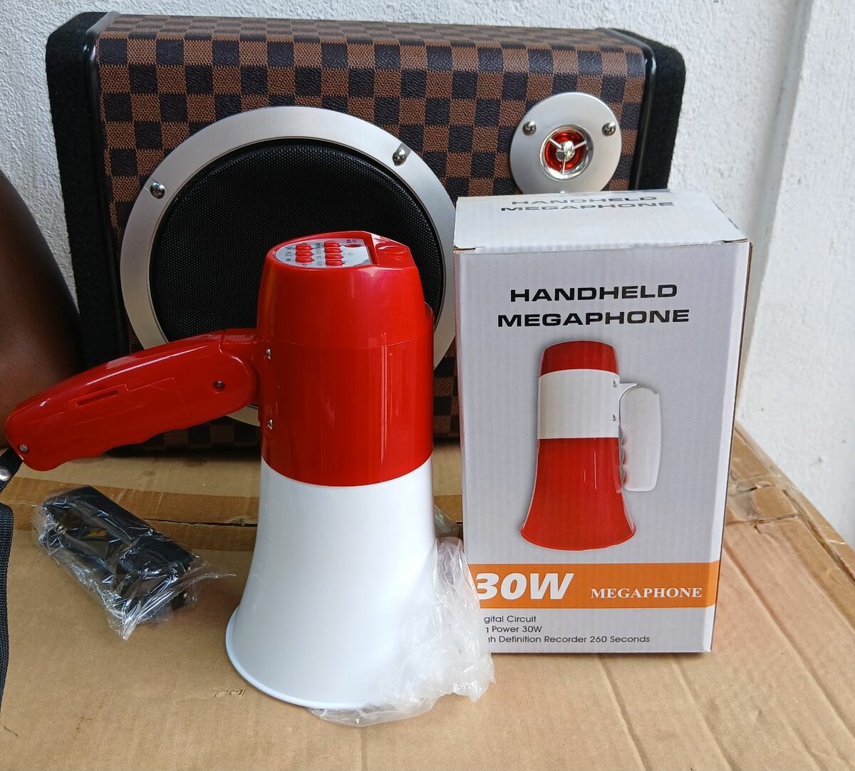 Mégaphone Rechargeable