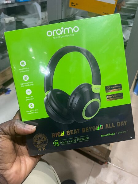 Écouteurs Bluetooth Oriamo BoomPop2