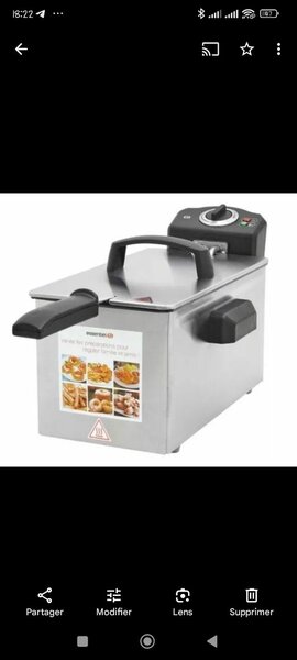 Friteuse électrique Semi-pro