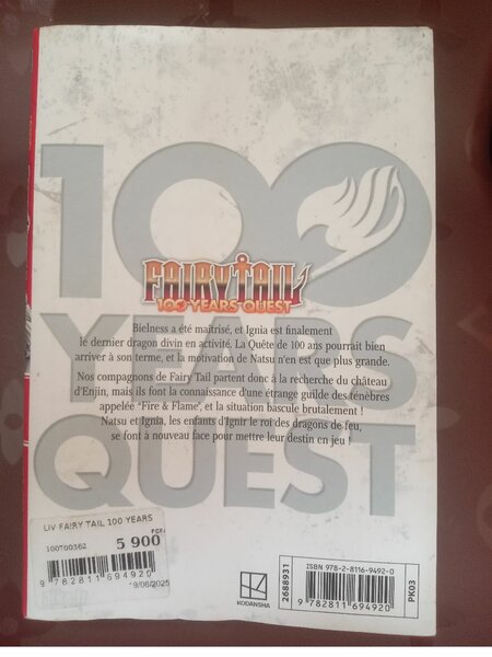 Fairy Tail 100 Years Quest Tome 18