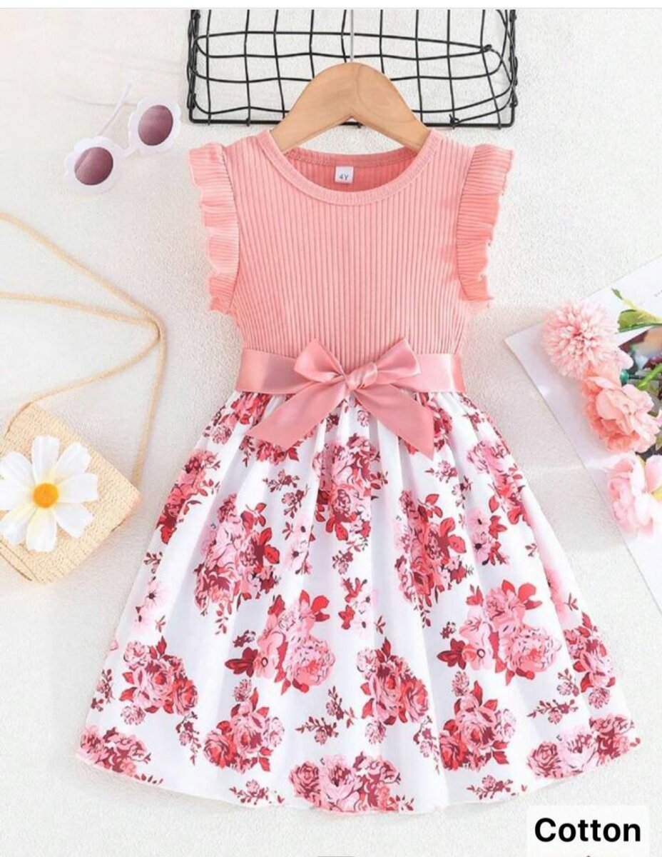 Robe Fille Fleurie Élégante9an