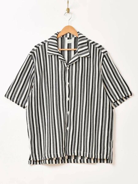 Chemise rayée en lin pour homme
