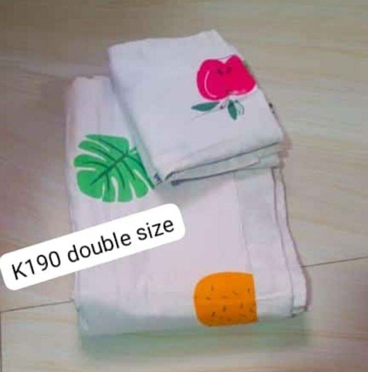 Bed linen set (2 sheets and 2 pillowcases)