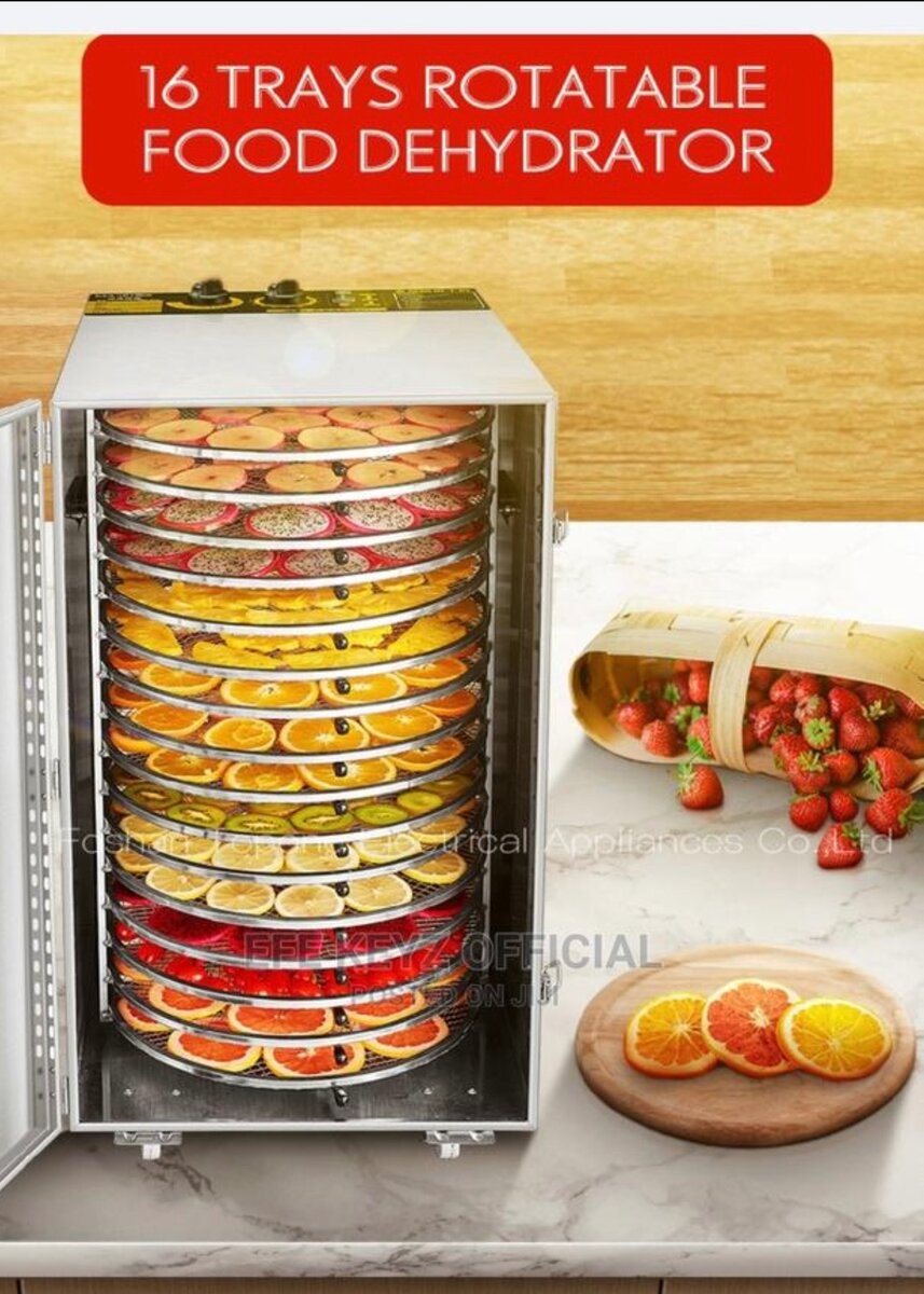 ROTATING DEHYDRATOR 16 TRAYS