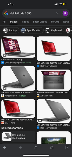 Dell latitude 3550 no battery charger powered