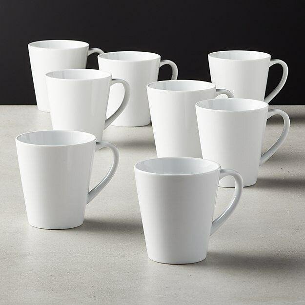 Tasses à Café en Porcelaine