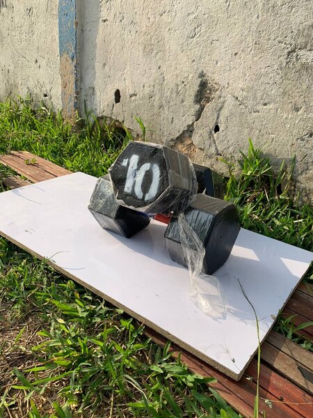 Haltères Hexagonales 10 kg