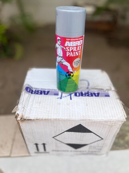 Peinture en Spray Gris ABRO