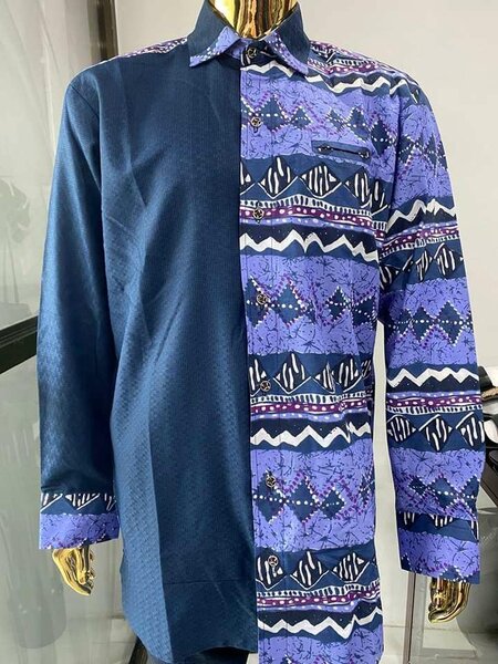 Woodin african print shirt