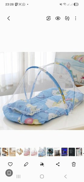 Lit bébé portable avec moustiquaire