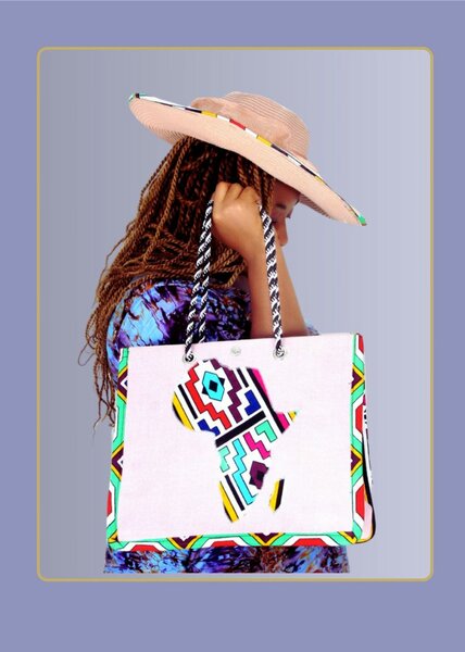 Sac à main caba chapeau coloré