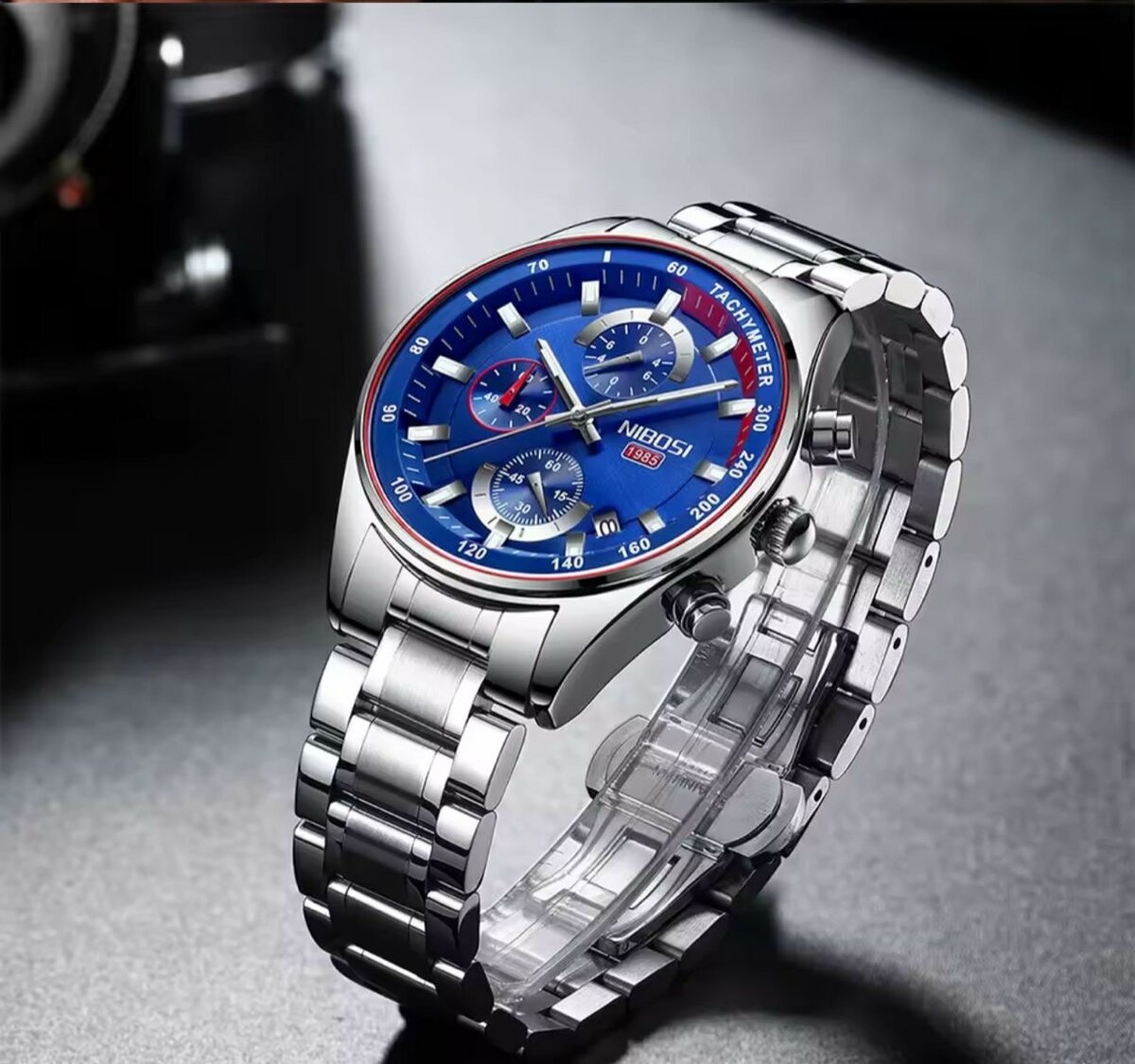 Montre homme chronographe Nibosi