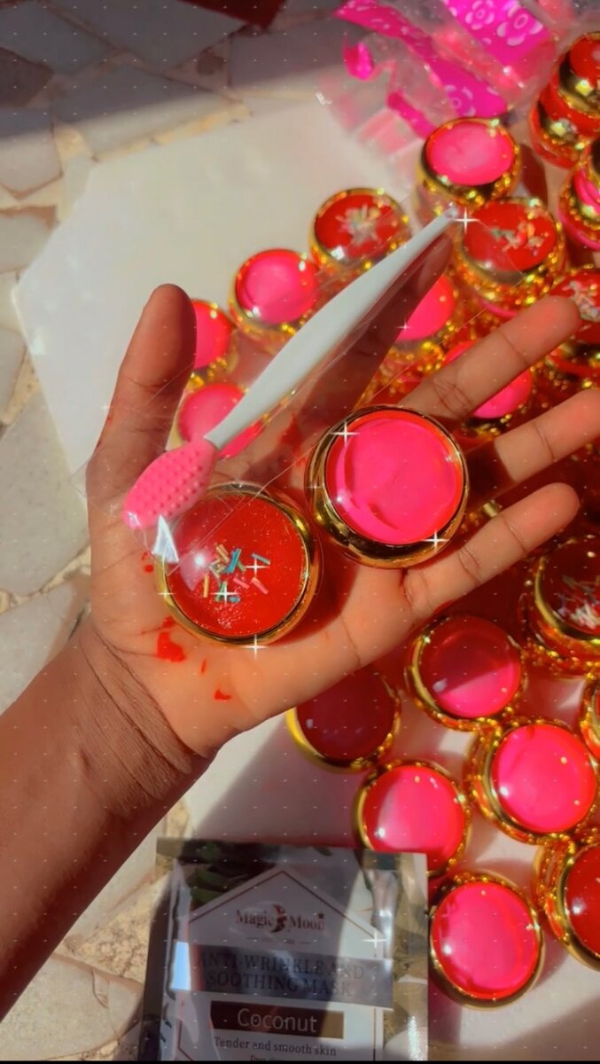 Set de Soins pour Lèvres Roses