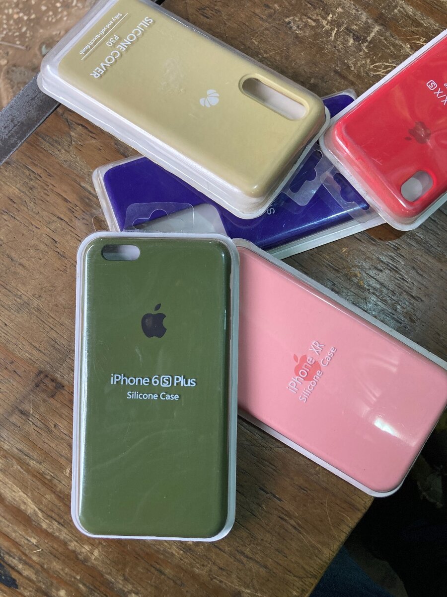 Pouches and screen protectors