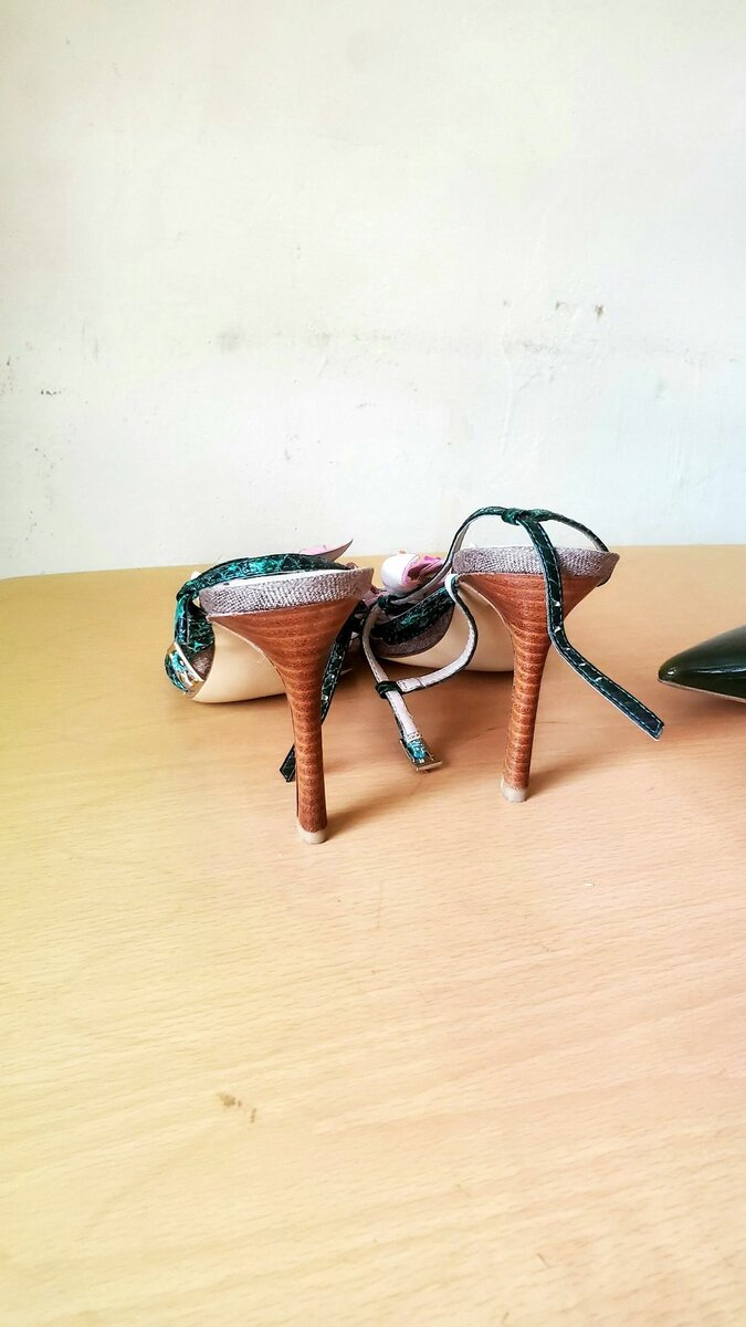 Ladies high heel sandals