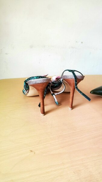 Ladies high heel sandals