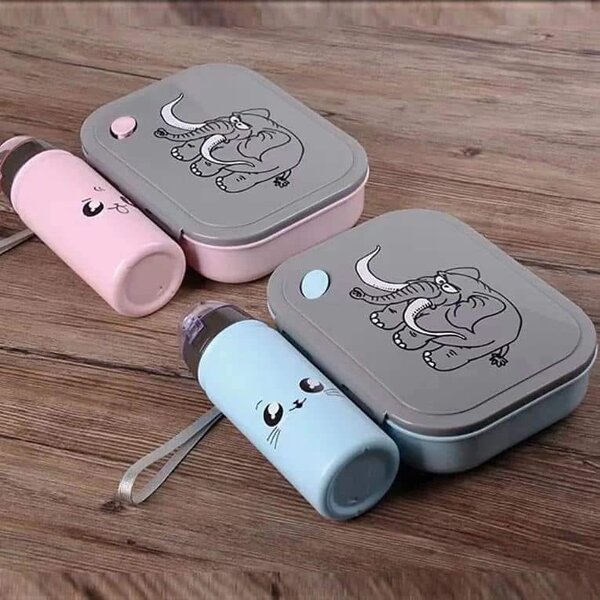 Boîtes à lunch enfant éléphant