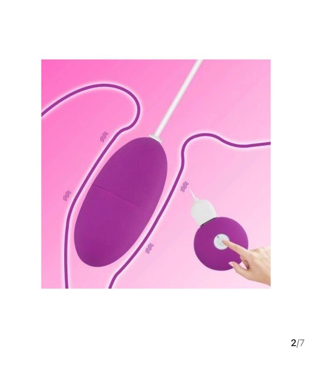 Œuf Vibrant Étanche Sans Fil