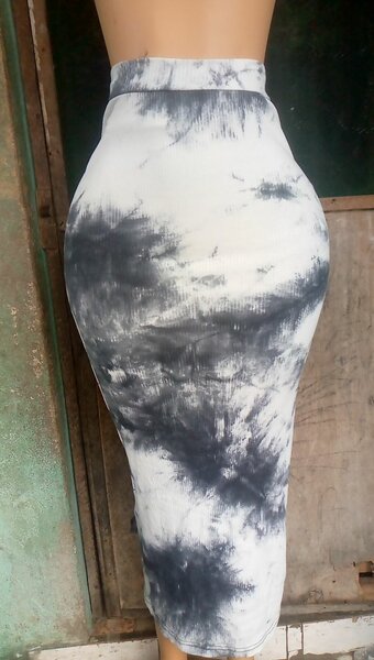 Jupe crayon imprimée élégante