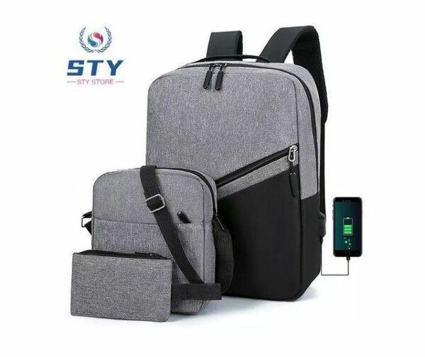 Sac à dos antivol USB