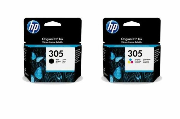 HP 305- Noir et Couleur.