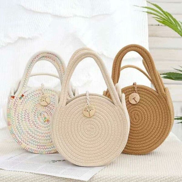 Sac Rond Bohème Étnnique