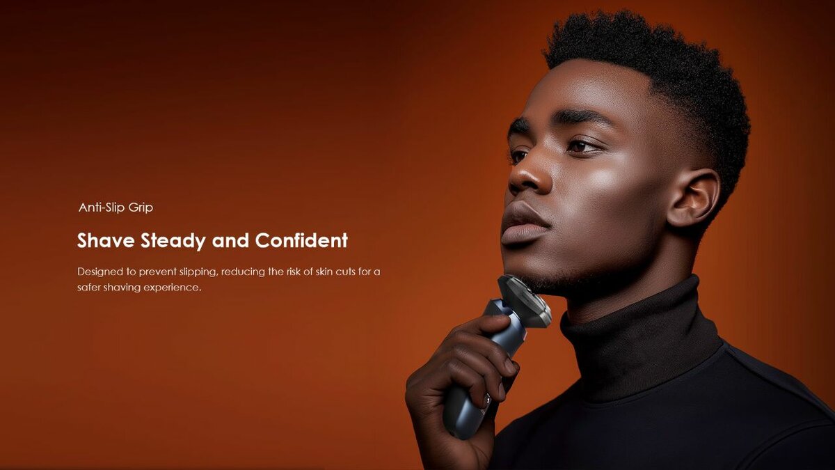 Rasoir Électrique Waterproof Anti-Dérapant