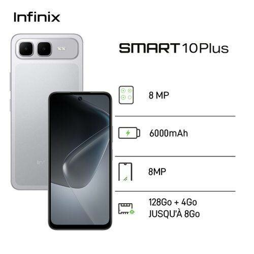 Infinix Smart 10 Plus 128Go
